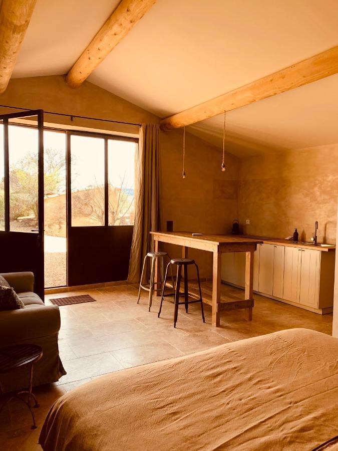 Le Vieux Portail Bed & Breakfast Saint-Saturnin-d'Apt Exterior foto
